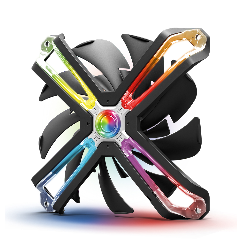 Matériels informatique ZALMAN SF140 140mm RGB Noir infinytech Réunion 02