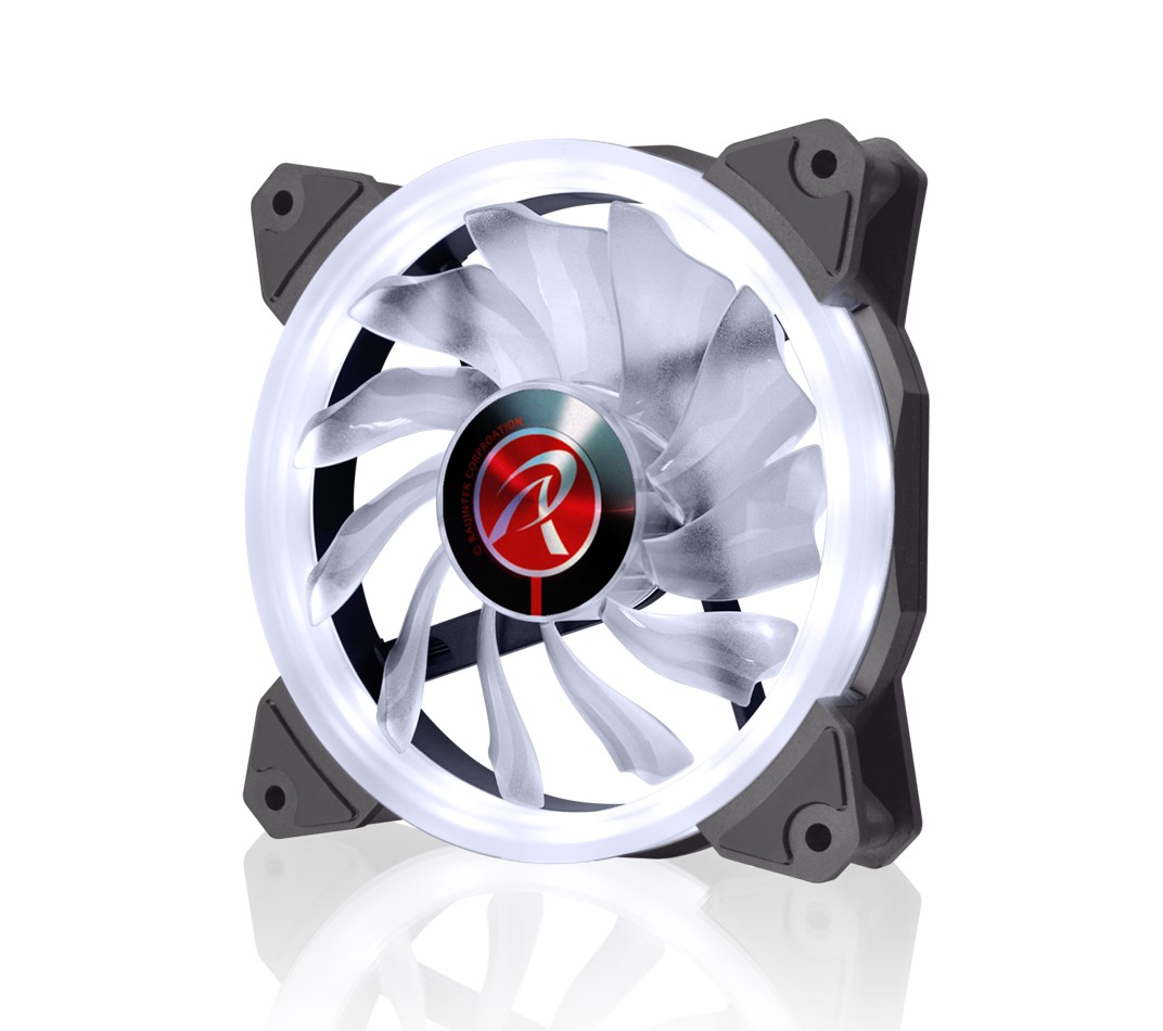 Matériels informatique RAIJINTEK Iris 12 Rainbow Orcus RGB PWM 120mm Noir infinytech Réunion 04