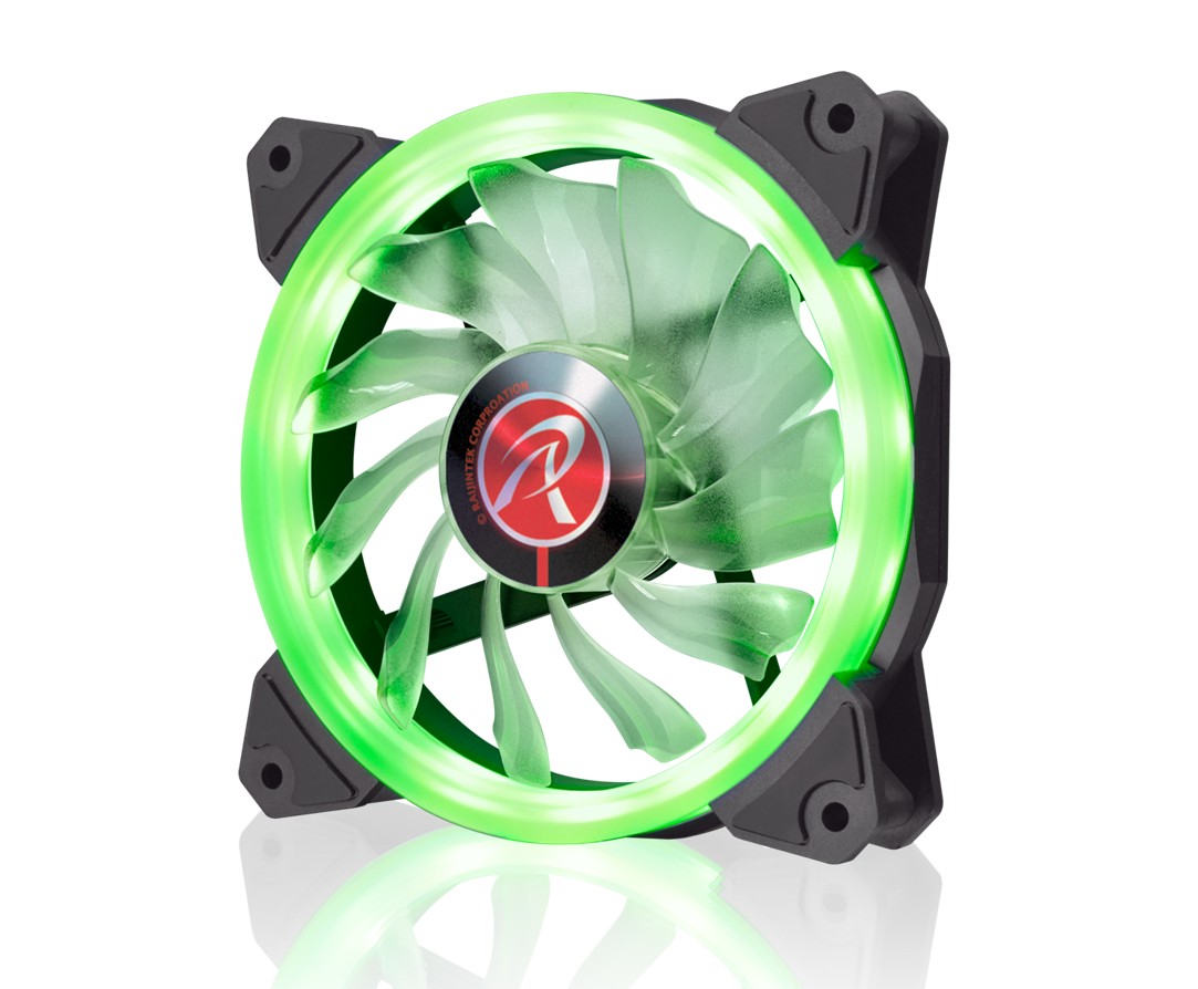 Matériels informatique RAIJINTEK Iris 12 Rainbow Orcus RGB PWM 120mm Noir infinytech Réunion 03