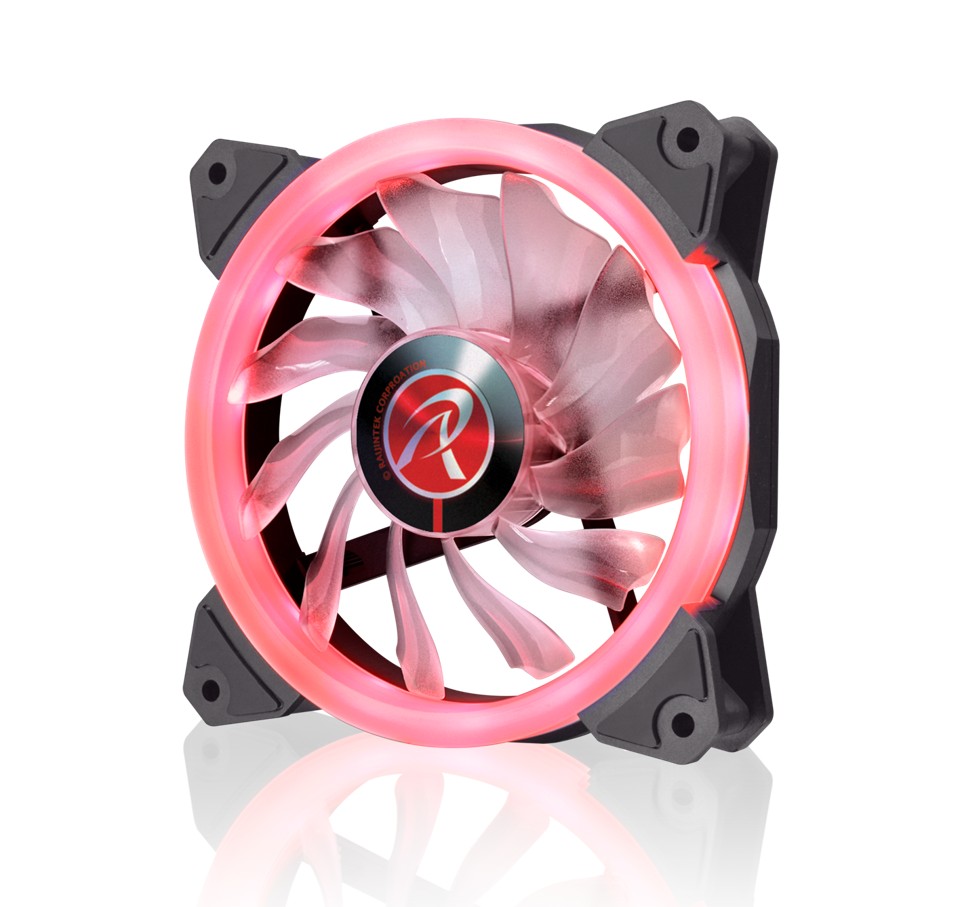 Matériels informatique RAIJINTEK Iris 12 Rainbow Orcus RGB PWM 120mm Noir infinytech Réunion 01