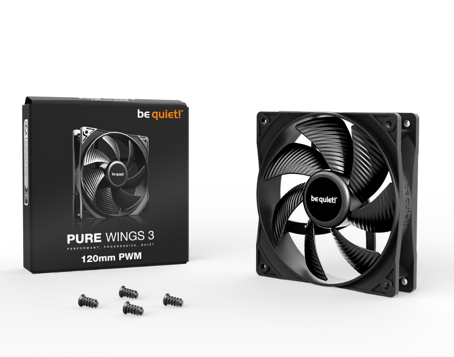 Matériels informatique BE QUIET Pure Wings 3 BL105 PWM 120mm Noir infinytech Réunion 02