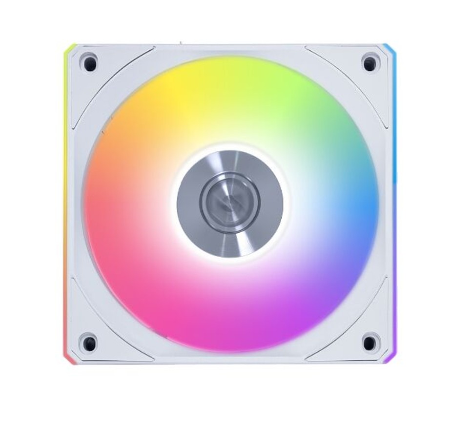 Matériels informatique LIAN LI Uni Fan CL Wireless Reverse 120mm RGB Blanc infinytech Réunion 01