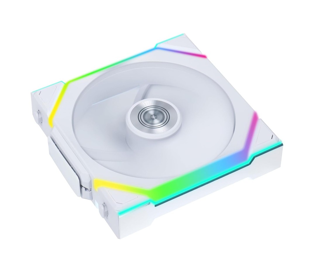 Matériels informatique Lian Li Uni Fan SL Wireless Reverse 120mm RGB Blanc infinytech Réunion 02