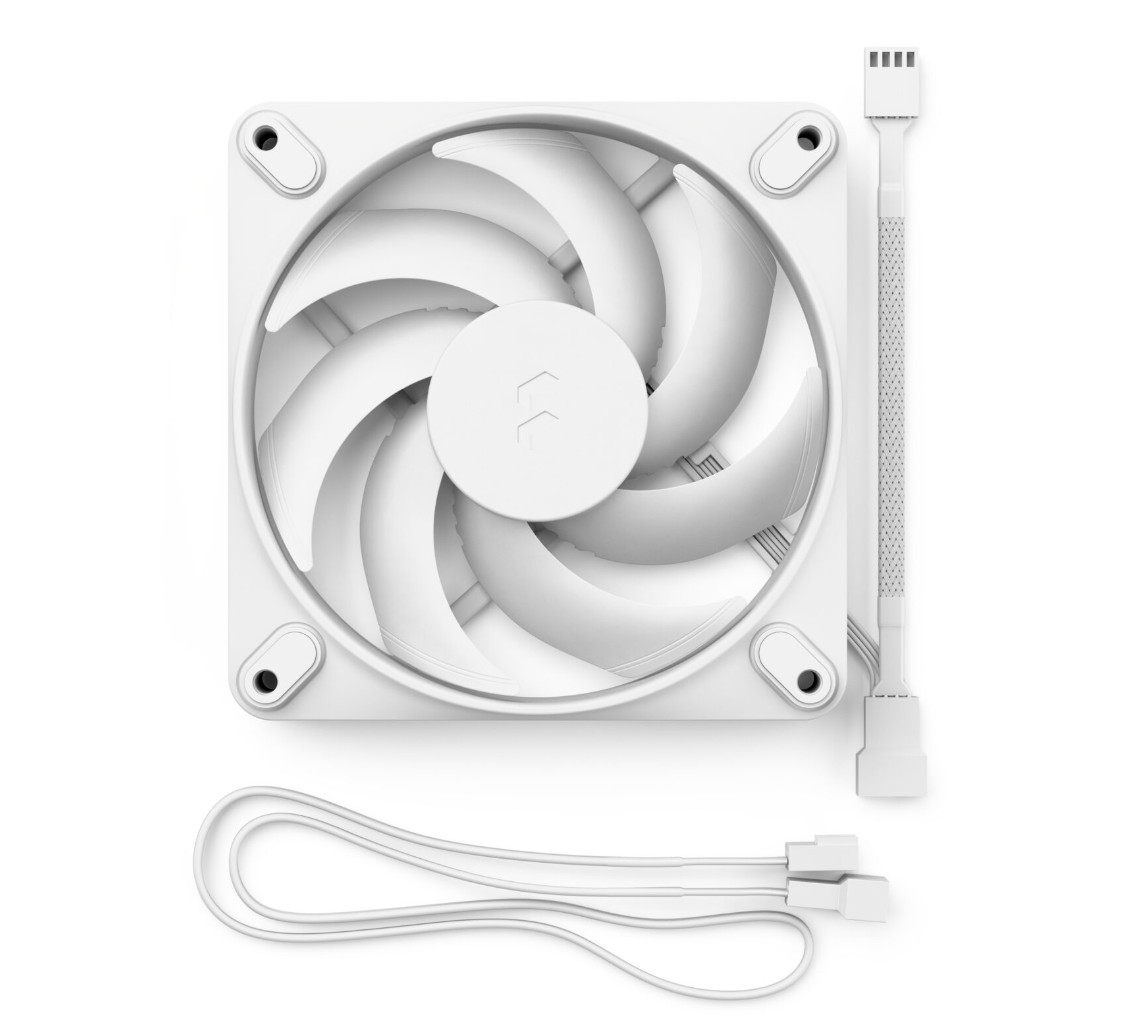 Matériels informatique FRACTAL DESIGN Momentum 120mm Blanc infinytech Réunion 09