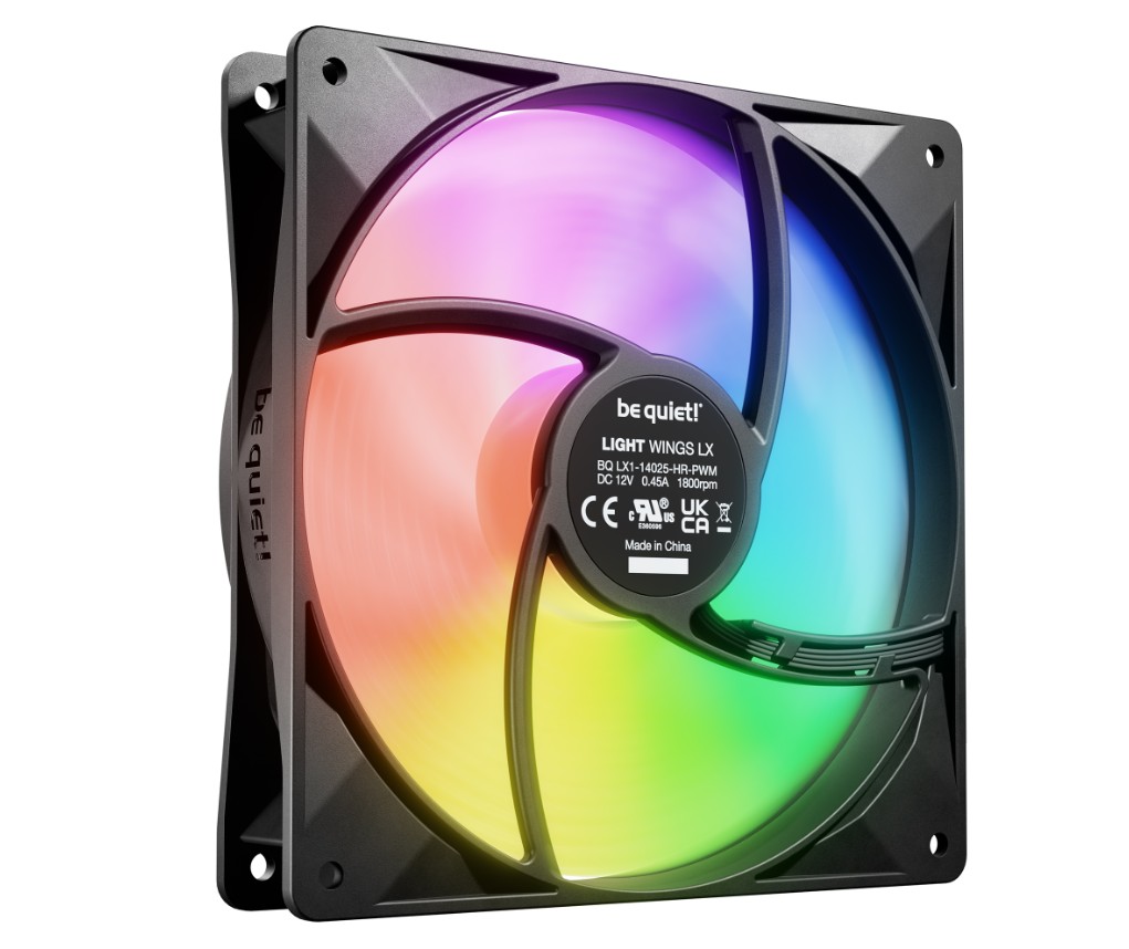 Matériels informatique BE QUIET Light Wings LX BL130 PWM High Speed 140mm Noir Pack de 3 infinytech Réunion 02