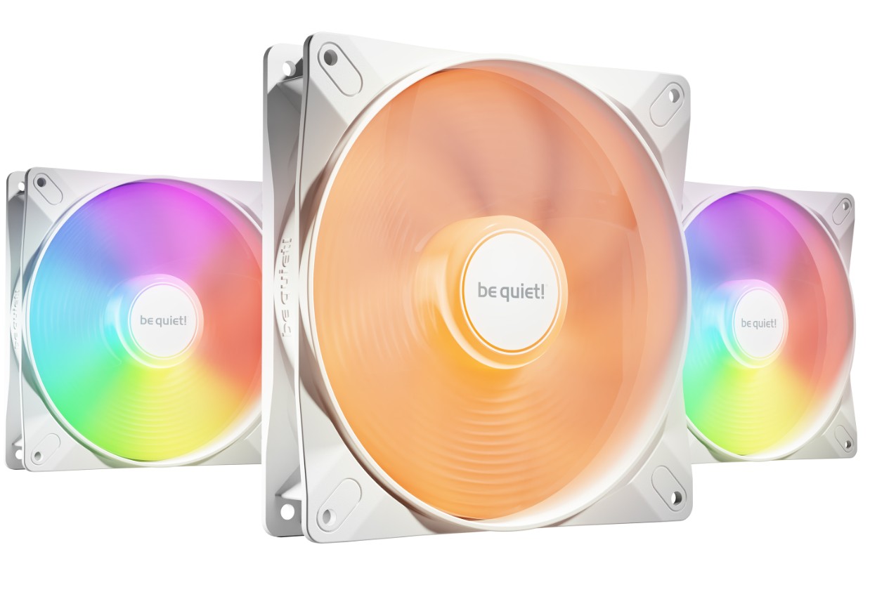 Matériels informatique BE QUIET Light Wings LX BL131 PWM High Speed 140mm Blanc Pack de 3 infinytech Réunion 01