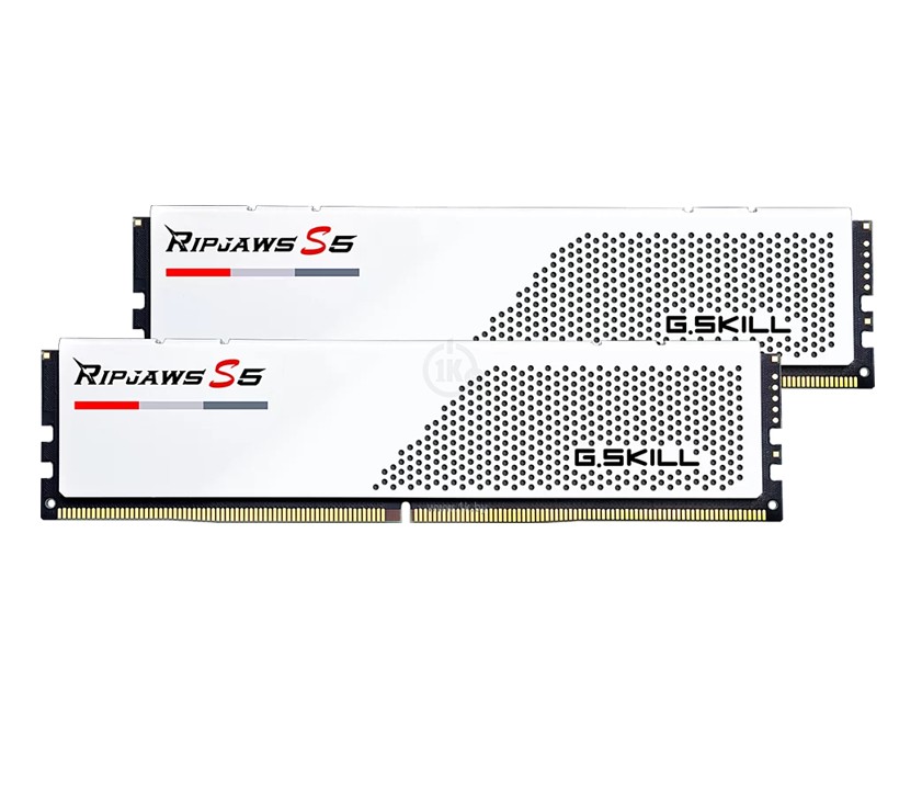 Matériels informatique DIMM G.SKILL Ripjaws S5 2x16Go DDR5 6000MHz Blanc infinytech Réunion 01