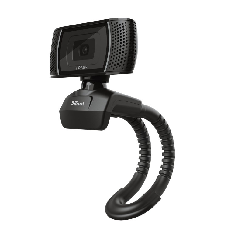 Matériels informatique webcam TRUST 18679 HD Noir infinytech Réunion 01
