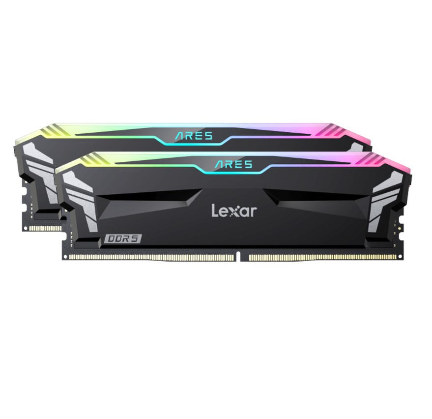 Matériels informatique DIMM LEXAR Ares 2x16Go DDR5 6800MHz RGB Noir infinytech Réunion 01