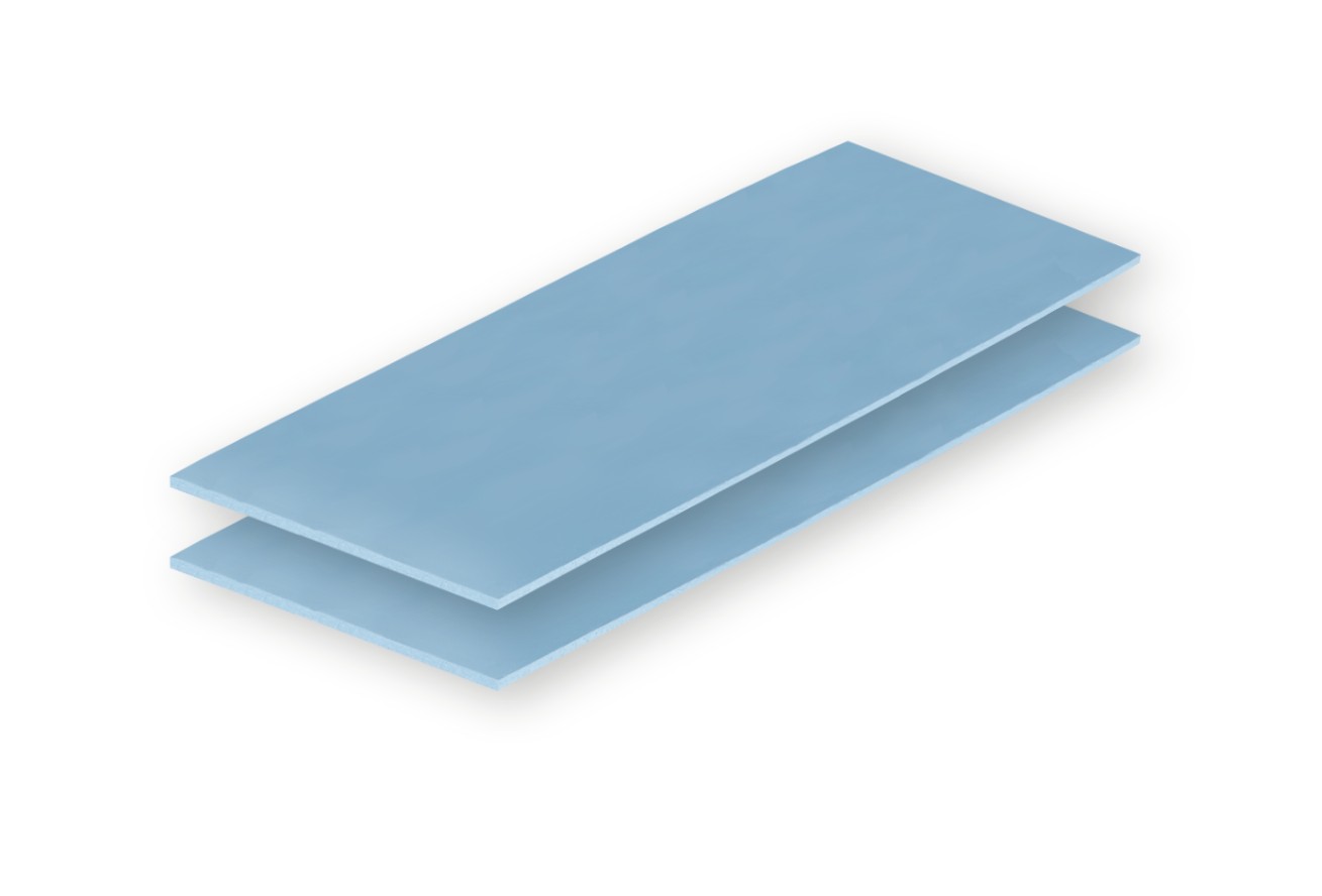 Matériels informatique Pad Thermique Arctic TP-3 200x100x1.5mm Bleu Lot de 2 infinytech Réunion 02
