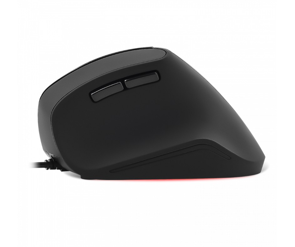 Matériels informatique souris ergonomique verticale ADVANCE Vertical Plus Filaire Noire infinytech Réunion 04
