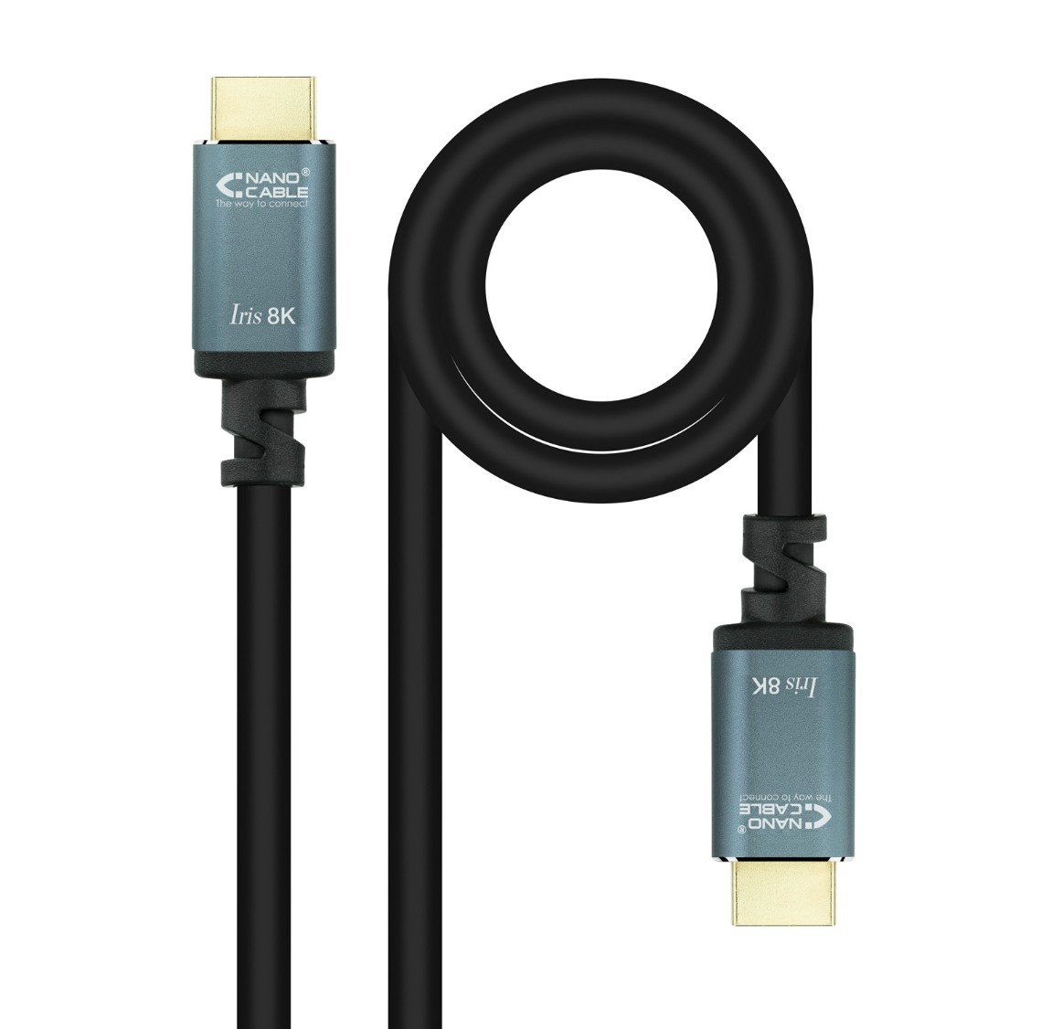 Matériels informatique Câble NANOCABLE HDMI 2.1 IRIS 8K Mâle Mâle 2m infinytech Réunion 01