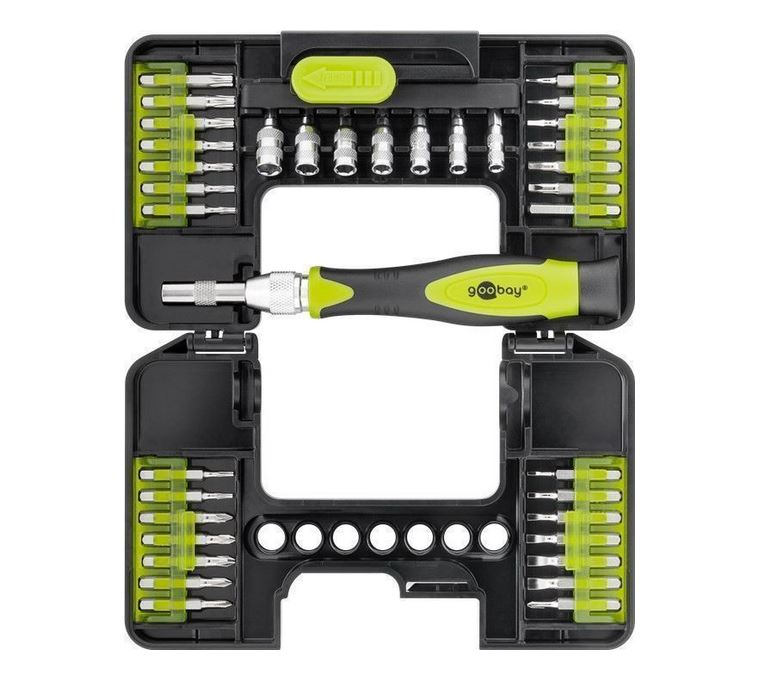 Matériels informatique Kit de tournevis de précision GOOBAY 37 pièces infinytech Réunion 01