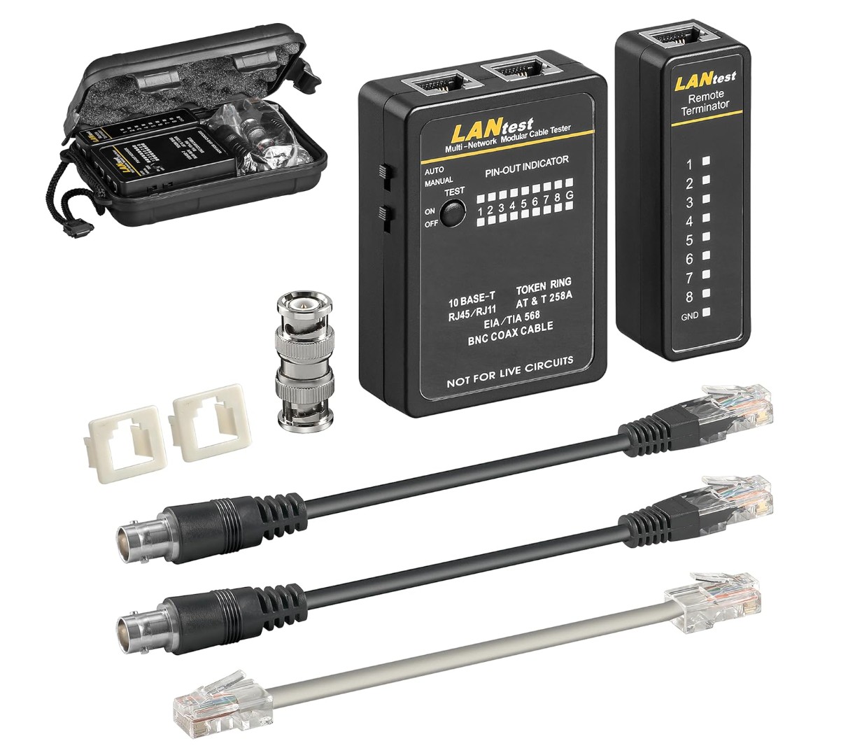 Matériels informatique testeur de câble réseau GOOBAY 93010 infinytech Réunion 01