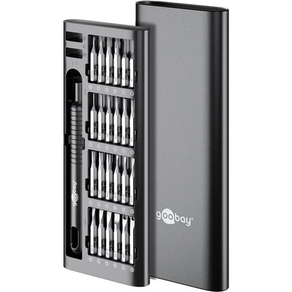 Matériels informatique kit tournevis GOOBAY 77835 48 pièces infinytech Réunion 01