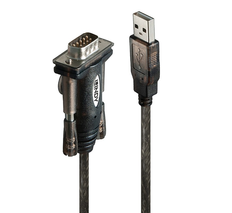 Matériels informatique Câble LINDY USB Mâle vers RS232 Mâle 1.5m infinytech Réunion 01
