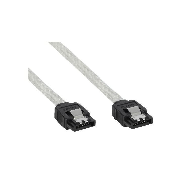Matériels informatique câble SATA 6 Gbps INLINE 27303R 30cm infinytech Réunion 01