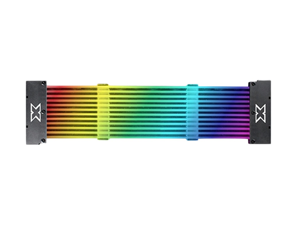 Matériels informatique Cable extension 24 pin Xigmatek iCover RGB Transparent infinytech Réunion 03