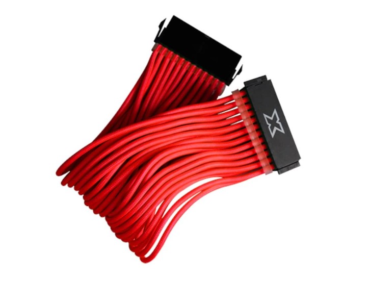 Matériels informatique Cable extension 24 pins Xigmatek iCable MB Rouge infinytech Réunion 01