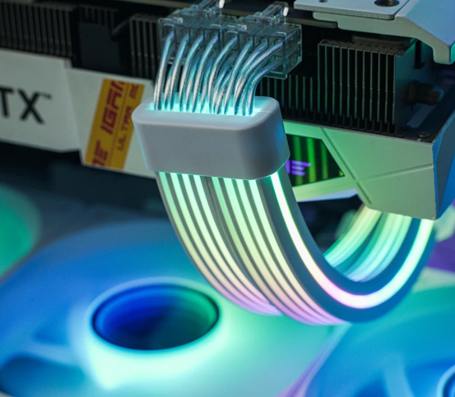 Matériels informatique JONSBO DY-2 GPU 3x8 broches RGB infinytech Réunion 03