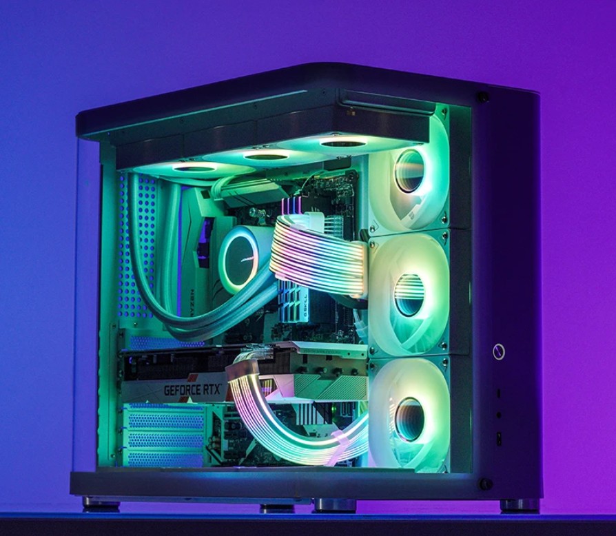Matériels informatique JONSBO DY-2 GPU 3x8 broches RGB infinytech Réunion 04