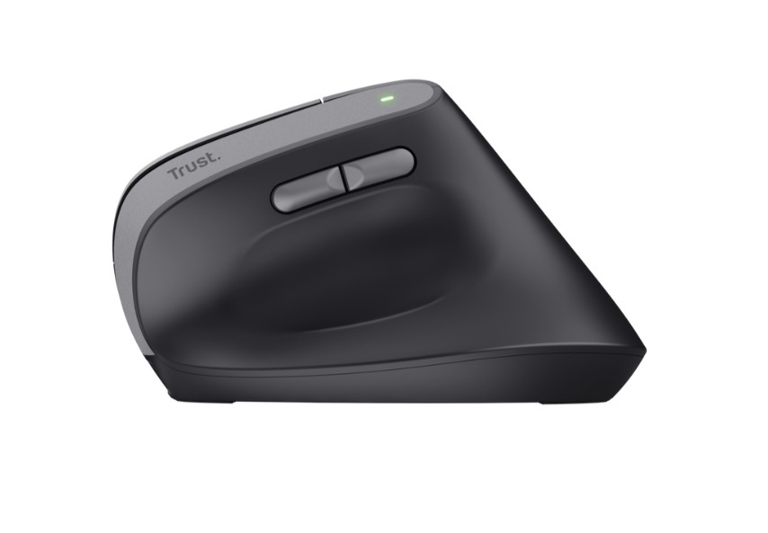 Matériels informatique souris ergonomique TRUST Bayo II Droitier Sans Fil Noire infinytech Réunion 03