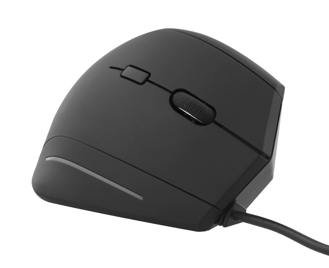 Matériels informatique souris ergonomique verticale TNB MUERGOV Droitier Filaire Noire infinytech Réunion 03