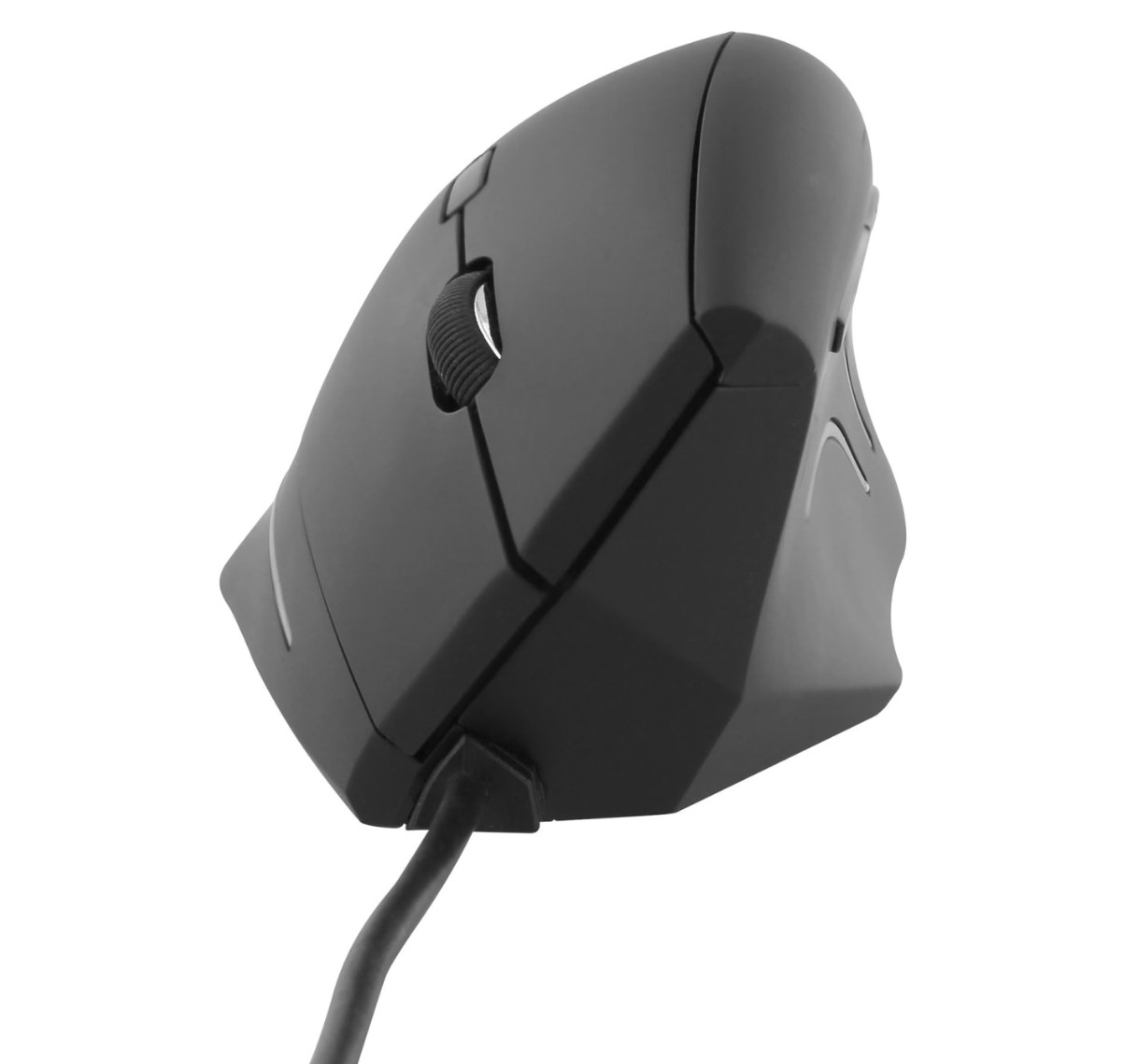 Matériels informatique souris ergonomique verticale TNB MUERGOV Droitier Filaire Noire infinytech Réunion 05