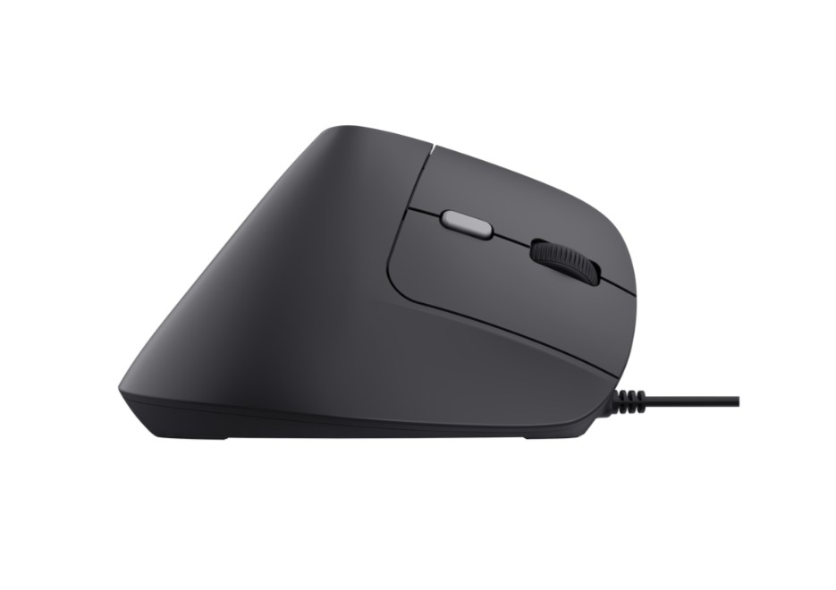 Matériels informatique souris ergonomique TRUST Bayo II Droitier Filaire Noire infinytech Réunion 04