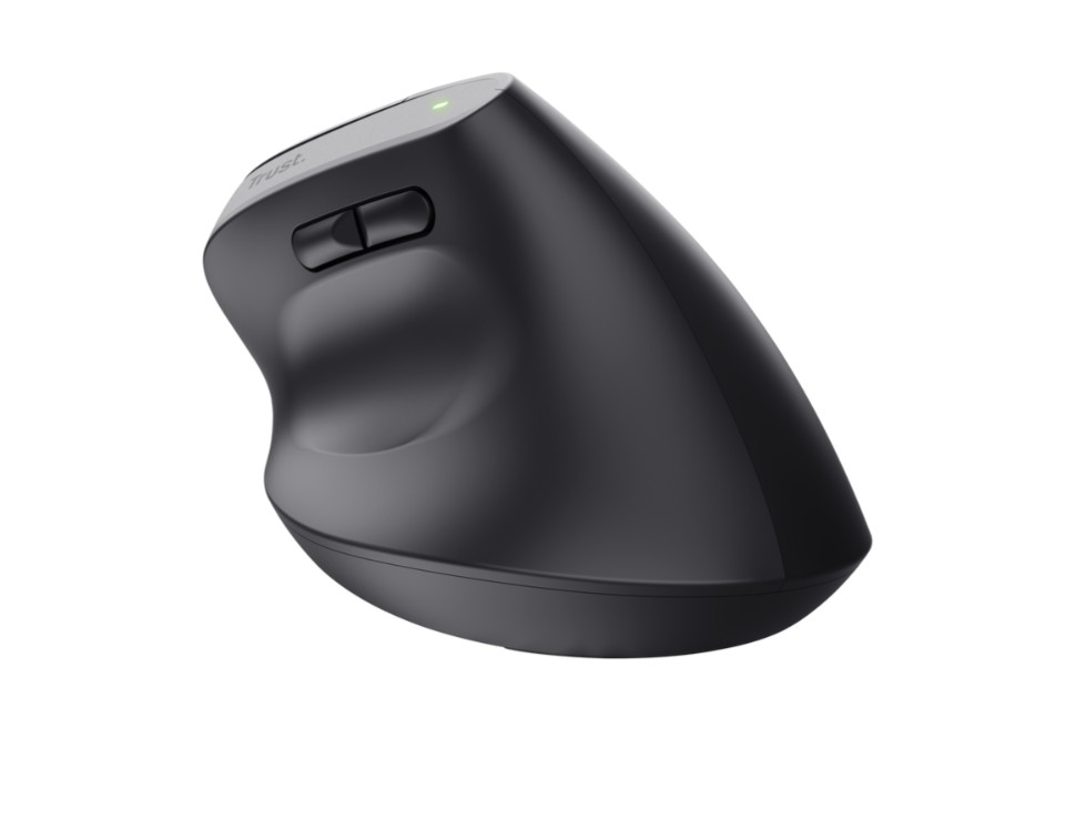 Matériels informatique souris ergonomique TRUST Bayo Plus Droitier Sans Fil Noire infinytech Réunion 05