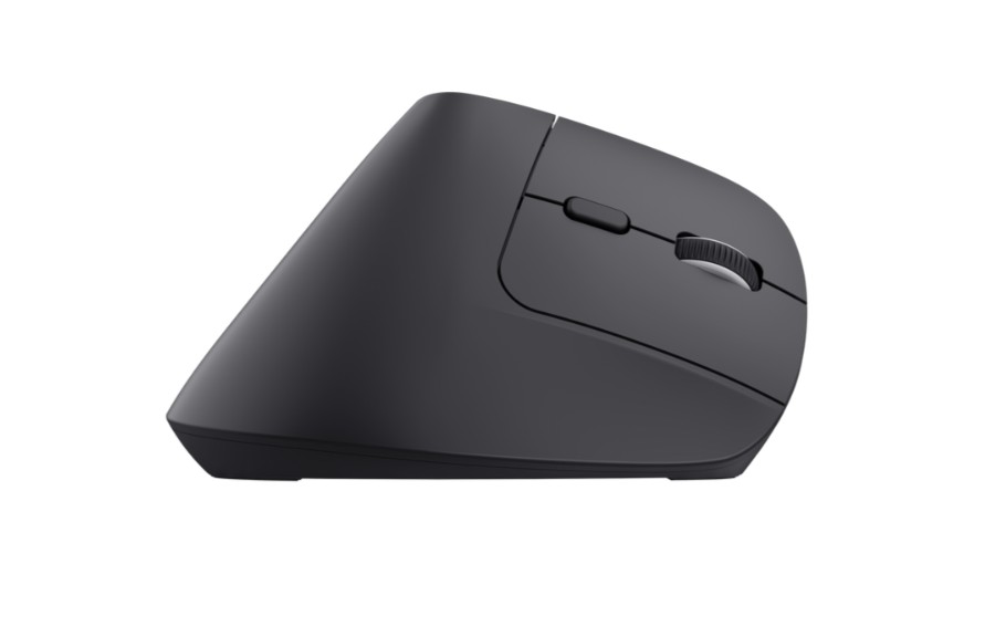 Matériels informatique souris ergonomique TRUST Bayo Plus Droitier Sans Fil Noire infinytech Réunion 04