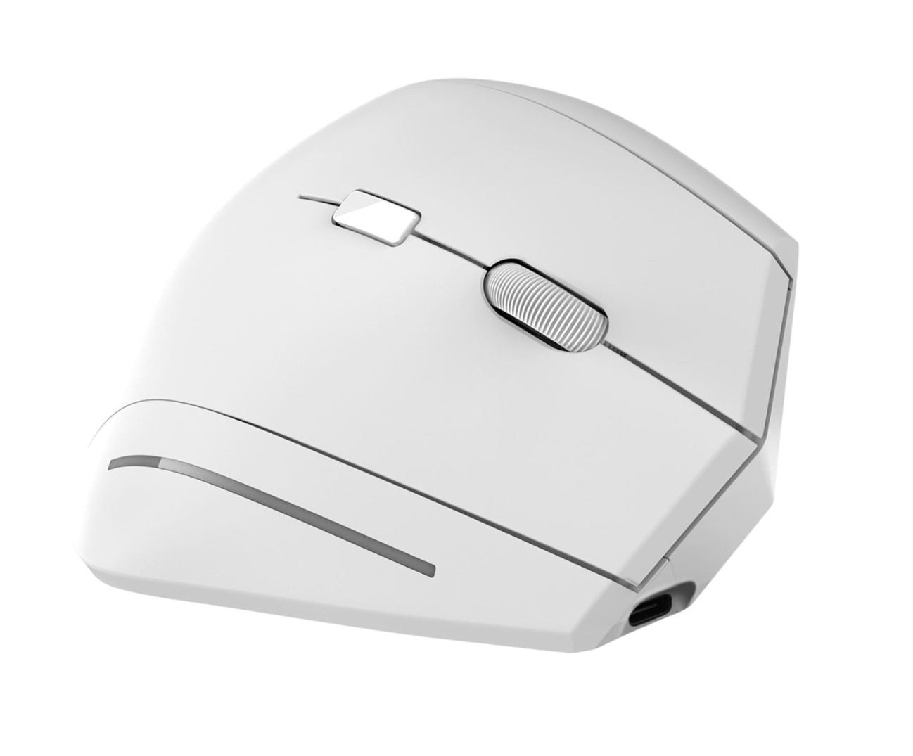 Matériels informatique souris ergonomique TNB MWERGOVBTRWH Droitier Sans Fil Blanche infinytech Réunion 01