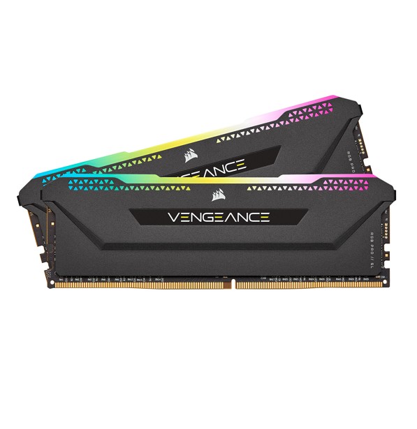 Matériels informatique DIMM CORSAIR Vengeance Pro SL 2x8Go DDR4 3200MHz RGB Noir infinytech Réunion 01