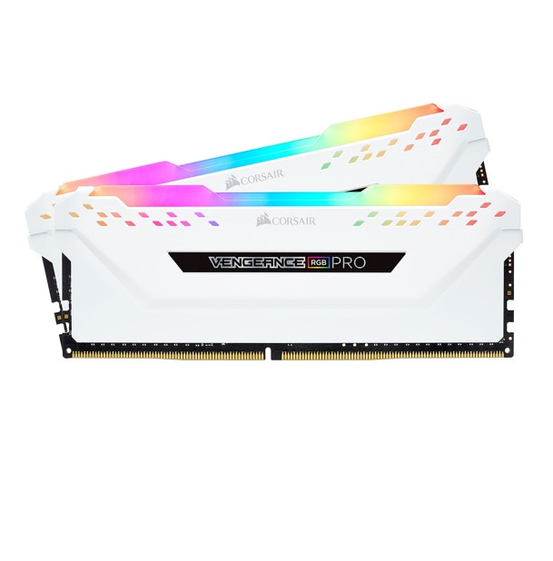 Matériels informatique DIMM CORSAIR Vengeance Pro 2x8Go DDR4 3000MHz RGB Blanc infinytech Réunion 01