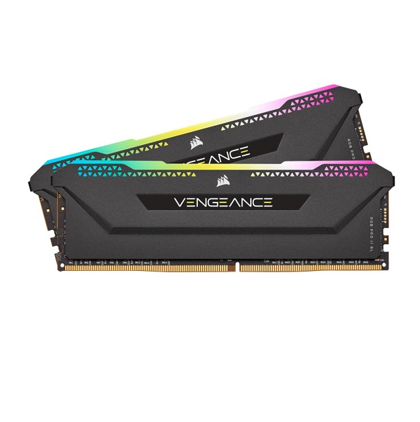 Matériels informatique DIMM CORSAIR Vengeance Pro SL 2x16Go DDR4 3200MHz RGB Noir infinytech Réunion 01