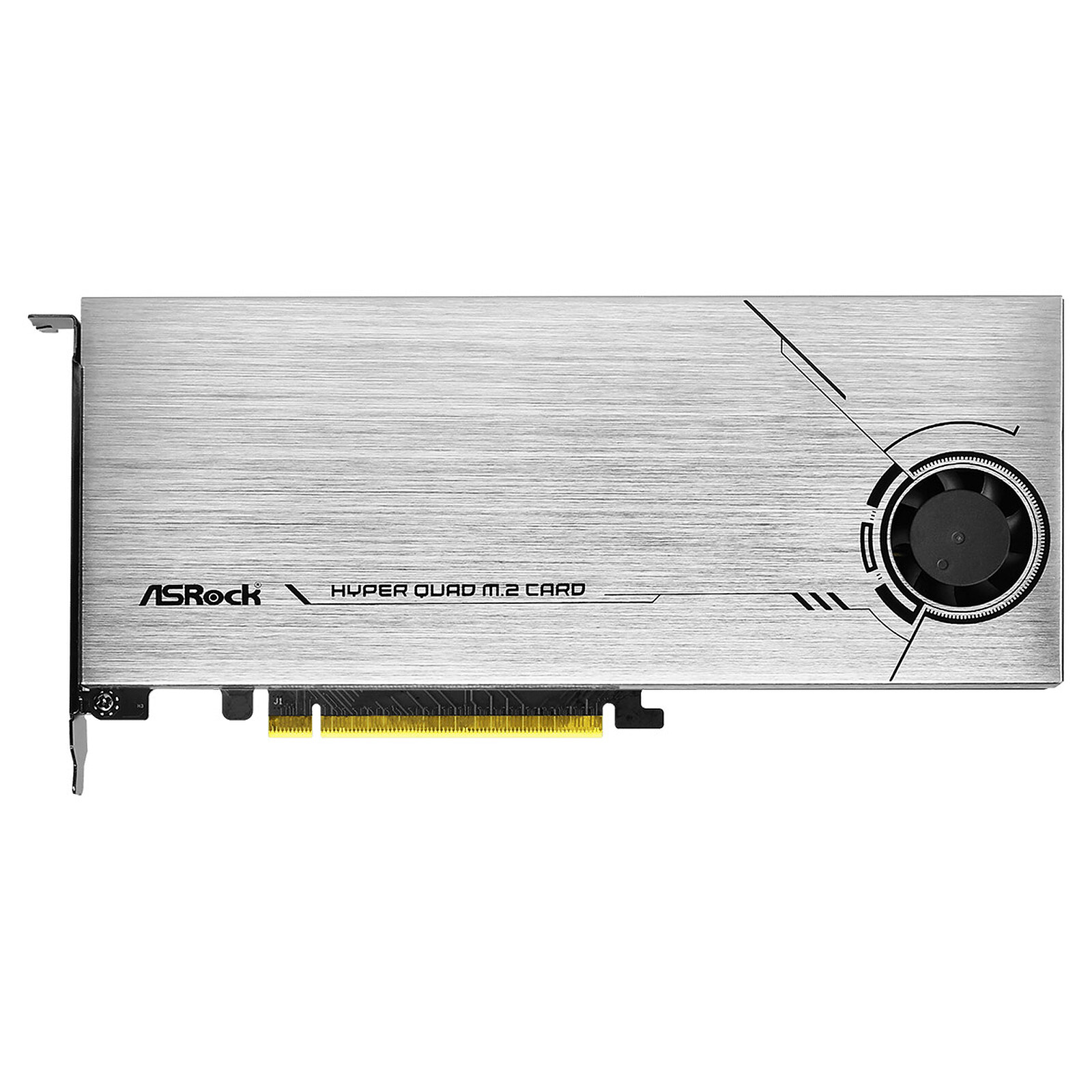 Matériels informatique ASUS ASRock Hyper Quad M.2 Card infinytech Réunion 02