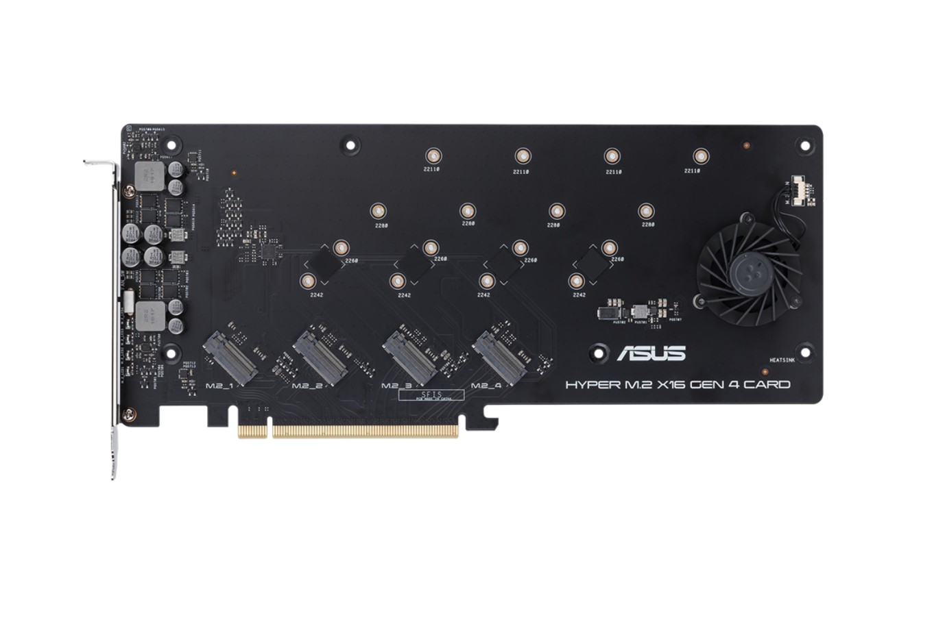 Matériels informatique ASUS Hyper M.2 x16 Gen4 pour M.2 NVMe infinytech Réunion 03