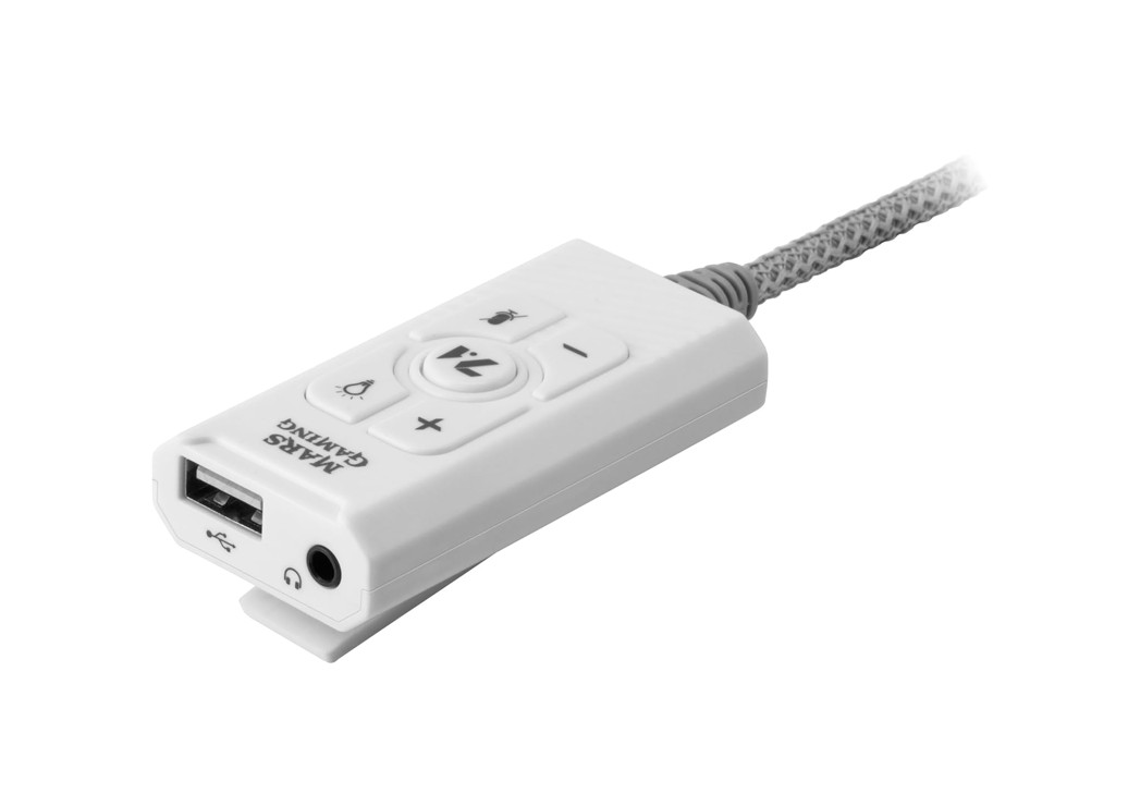 Matériels informatique carte son externe MARS GAMING MSC2 Blanc infinytech Réunion 02