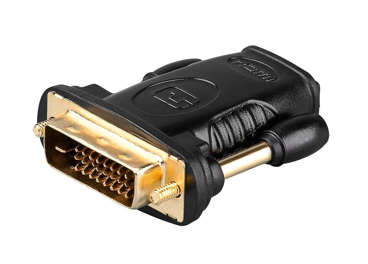 Matériels informatique adaptateur GOOBAY HDMI Femelle 1.2 vers DVI-D Mâle infinytech Réunion 01