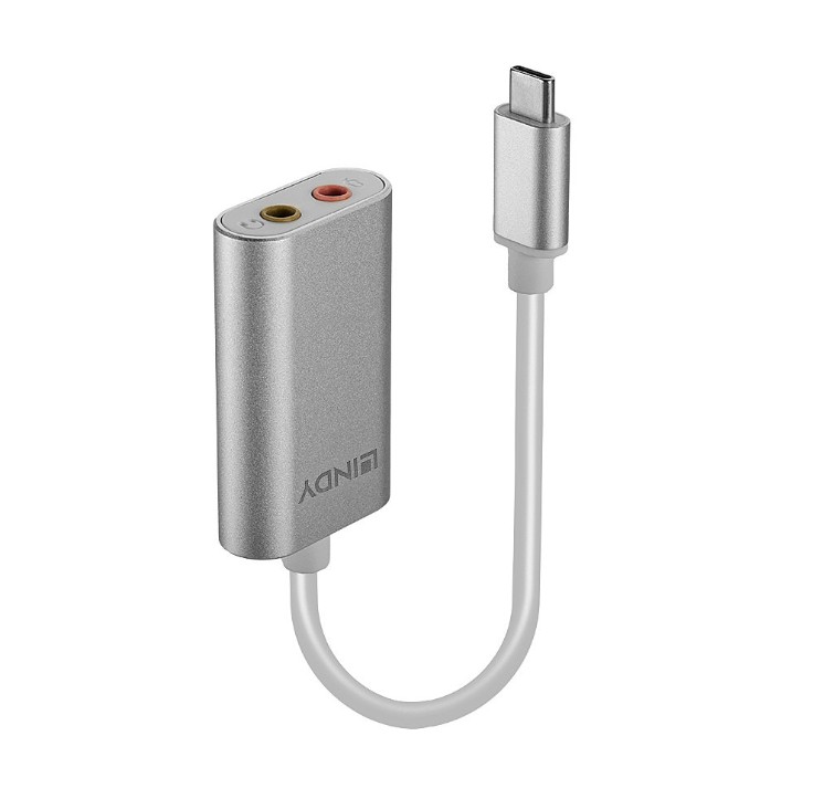 Matériels informatique carte son externe LINDY 42711 USB-C infinytech Réunion 01