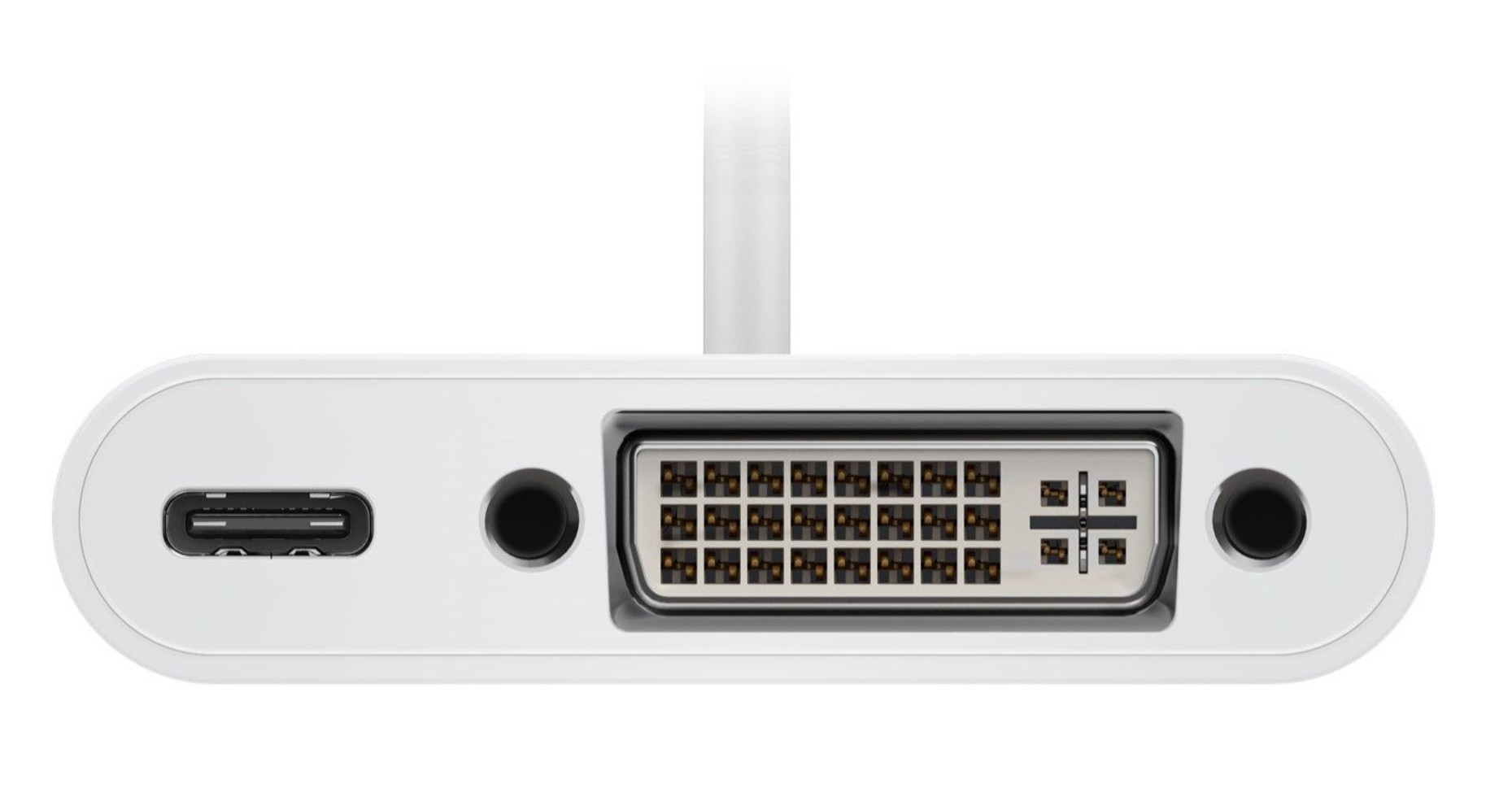 Matériels informatique adaptateur GOOBAY 62108 USB-C Mâle vers DVI Femelle Blanc infinytech Réunion 02