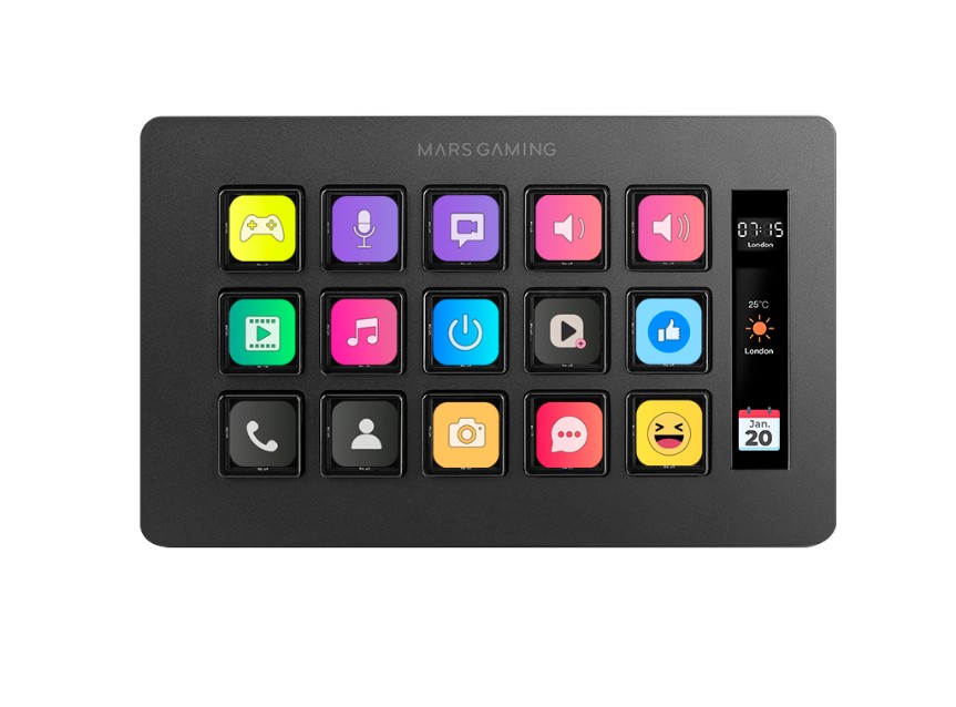 Matériels informatique console de streaming MARS GAMING MSD-ONE Deck Slim infinytech Réunion 02