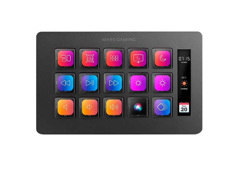 Matériels informatique console de streaming MARS GAMING MSD-ONE Deck Slim infinytech Réunion 03