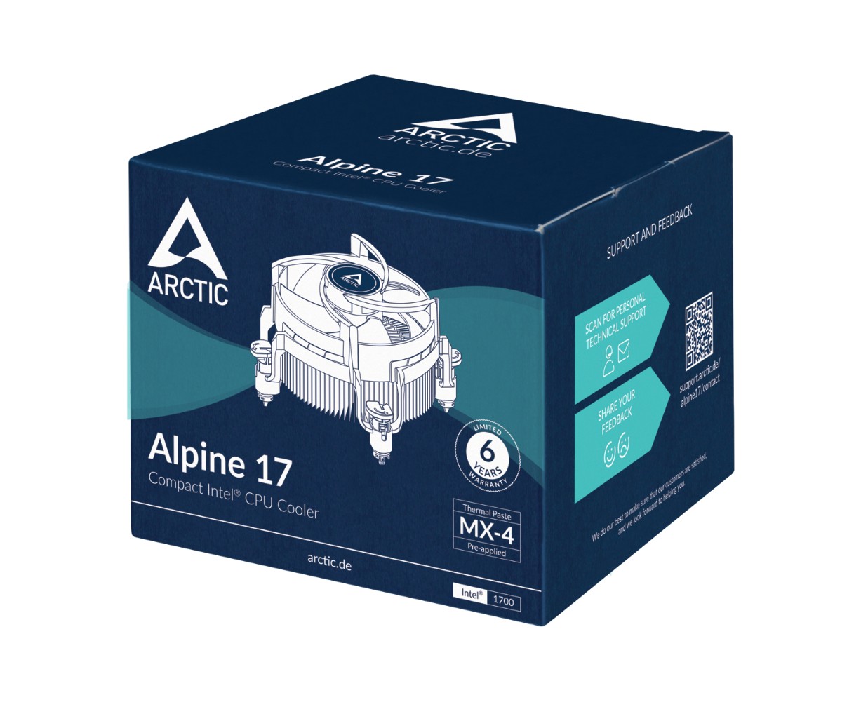 Matériels informatique ARCTIC Alpine 17 infinytech Réunion 06
