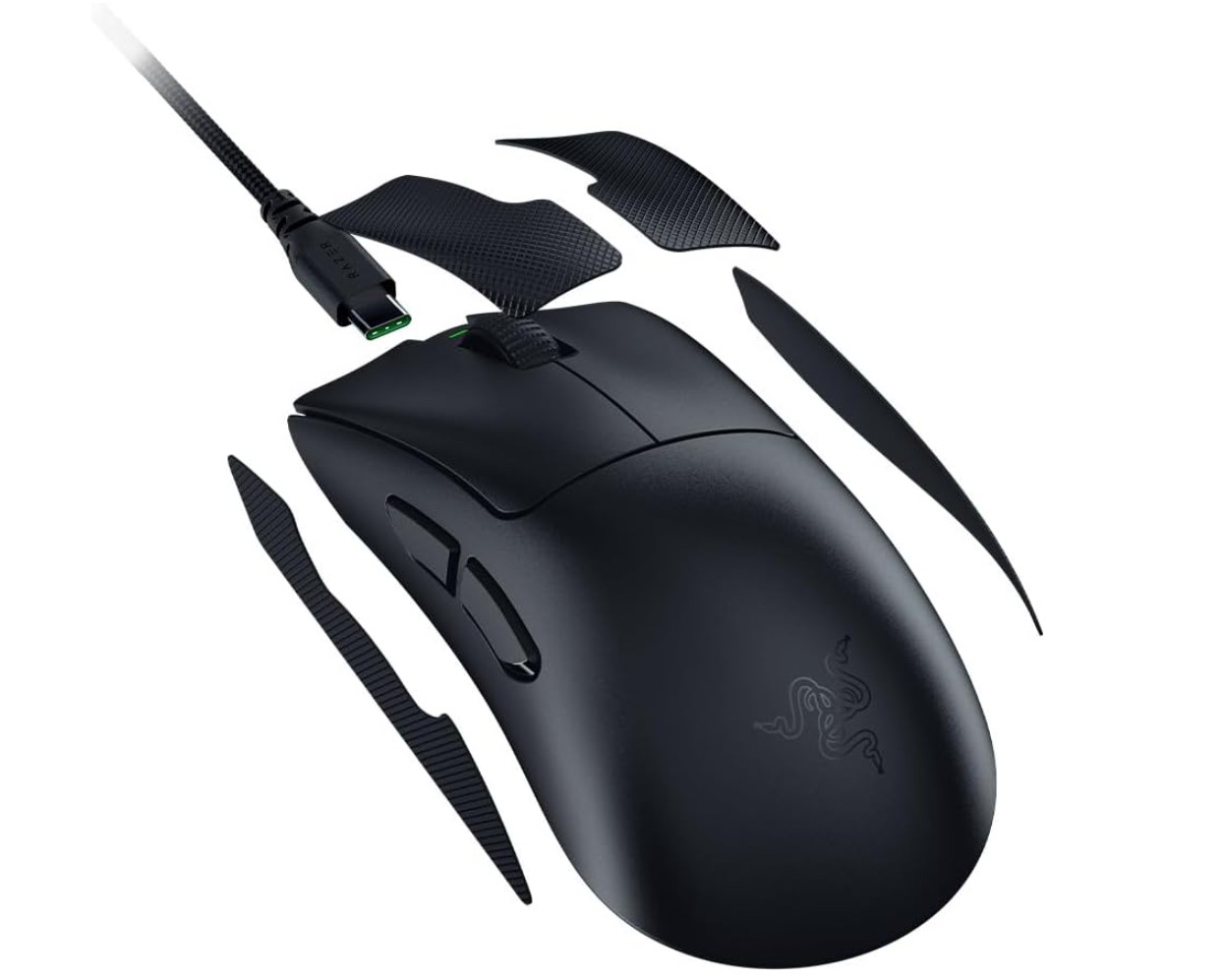 Matériels informatique souris RAZER DeathAdder V4 Pro Noire infinytech Réunion 04