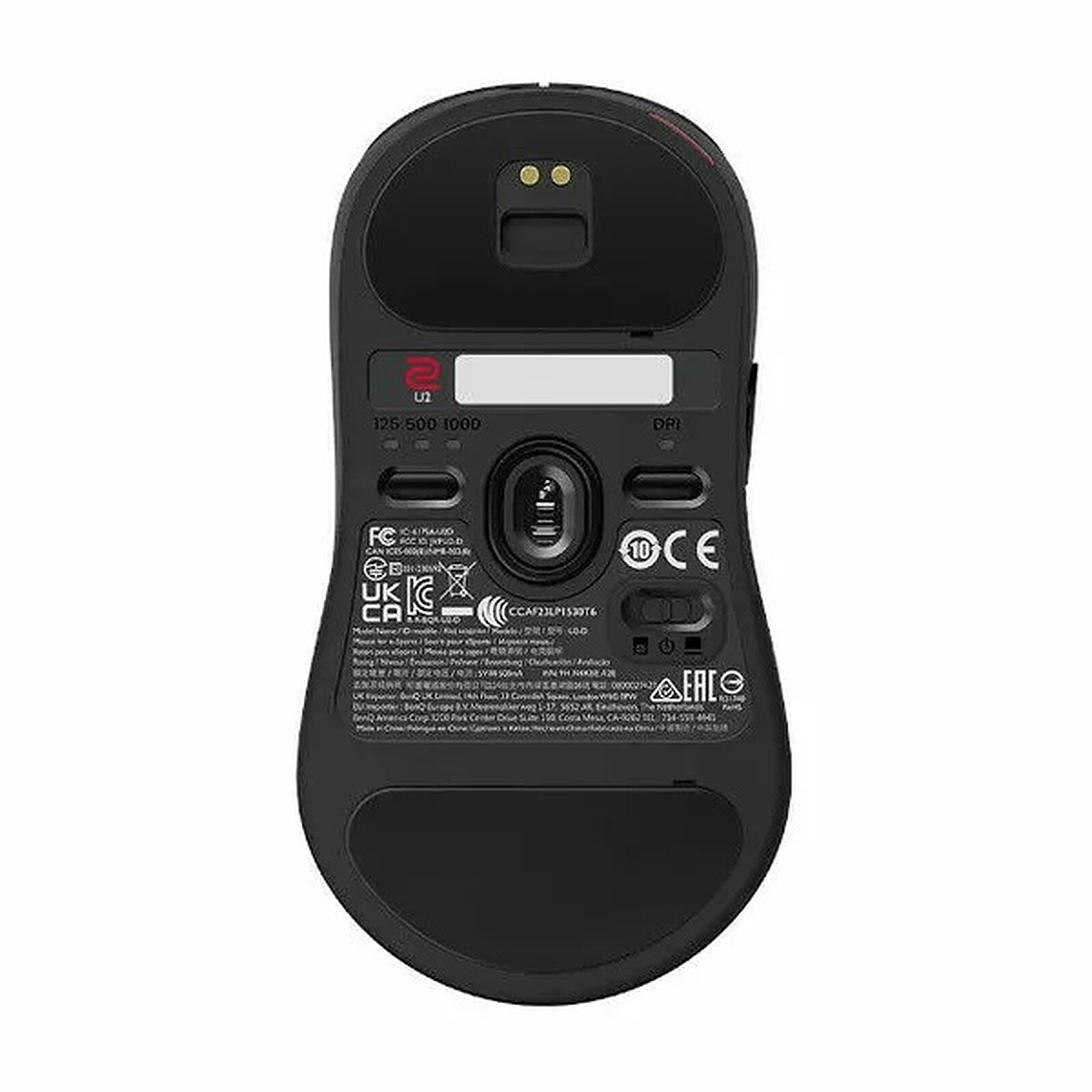 Matériels informatique souris BENQ Zowie U2-CW Noire infinytech Réunion 04