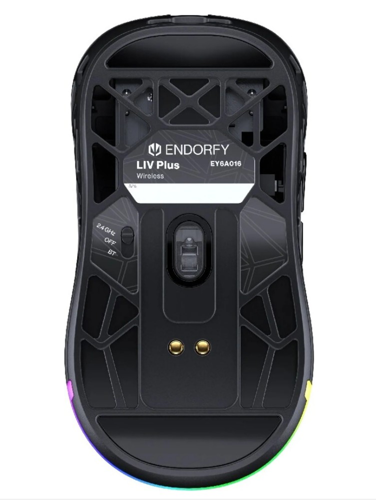 Matériels informatique souris ENDORFY Liv Plus RGB Noire infinytech Réunion 02