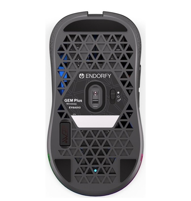 Matériels informatique souris ENDORFY GEM Plus Wireless Noire infinytech Réunion 08