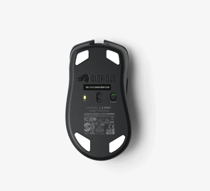 Matériels informatique souris GLORIOUS Model D 2 PRO Series Wireless 4K 8KHz Edition Noire infinytech Réunion 04
