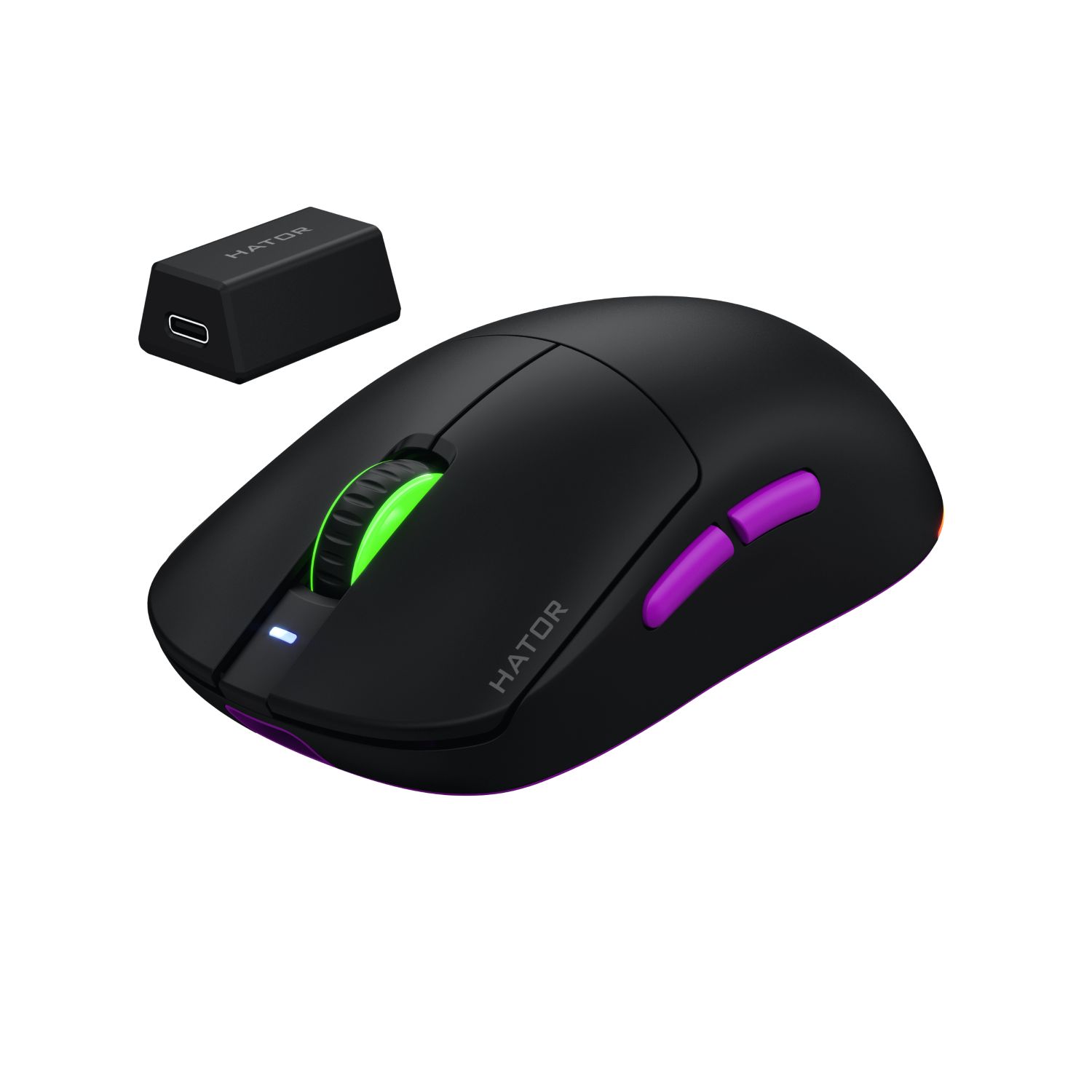 Matériels informatique souris HATOR Quasar 3 Ultra 8K Wireless Noire infinytech Réunion 02